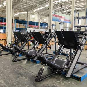 Máquina de prensa de piernas lineal con carga de discos, prensa de piernas a 45 grados, equipo de gimnasio alternativo, entrenador de fuerza Merich-MPL56, mejora la tibia - Product Image 2