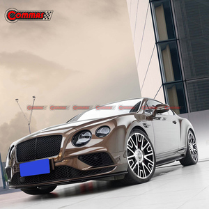 ชุดแต่งตัวถังคาร์บอนไฟเบอร์แห้งแบบ V8S ปี 2016-2018 สำหรับ Bentley Continental GT ประกอบด้วยลิ้นหน้า สเกิร์ตข้าง และดิฟฟิวเซอร์หลัง อะไหล่รถยนต์ - Product Image 4