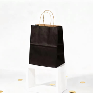 Bolsas de Compra de Papel Kraft Reciclable de Lujo Personalizadas con Asas, Cierre Magnético y Logotipo Impreso para Envasado de Alimentos y Regalos - Product Image 5