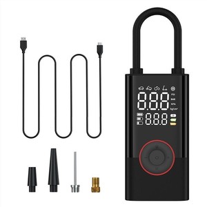 Gonfleur de pneus électrique portable Ciesen 72V avec écran LCD pour voiture, vélo, moto, ballon de basket - Product Image 5