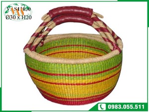 Túi xách nữ bằng cói, cỏ biển, mây đan tay, kiểu dáng túi đeo vai, túi cầm tay, túi đi biển - Product Image 3