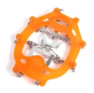 Crampones de hielo para <span class=keywords><strong>botas</strong></span> de senderismo y zapatos de nieve, pinzas de escalada de 12 picos para tracción con cadenas para hombres y mujeres - Product Image 3