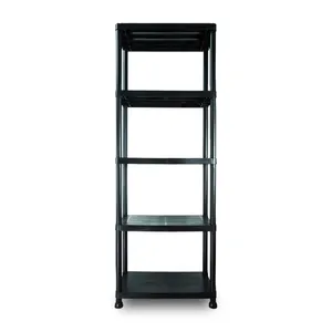 24 in. x 12 in. x 53 in. Solid Light-Duty 4 Tier - Warehouse Shelf Storage Shelving Rack Unit