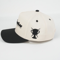 Plastic gespsysteem voor baseballcap, hoge kwaliteit, 5-delige, tweekleurige velours Oxford gestreepte groothandel