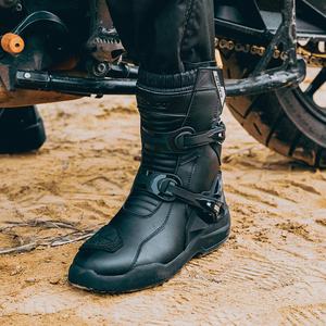 Respirant aventure tenue décontracté résistant moteur <span class=keywords><strong>Motocross</strong></span> bottes Touring hommes moto équitation chaussures de sport imperméables - Product Image 5