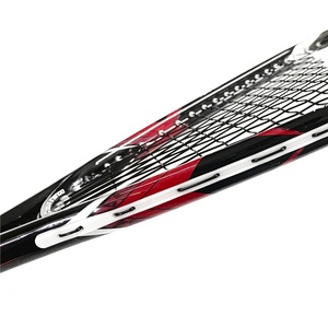 Vợt cầu lông bằng than chì nguyên chất - Kích thước đầy đủ với dây bền Crossminton Speed ​​Badminton - Product Image 4