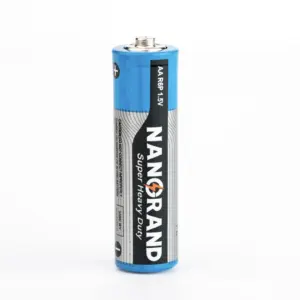 Fabricants Vente en gros Lecteur Mp3 Batterie électrique non rechargeable en zinc AA R6 Batterie carbone 1.5 volts Jouets CE ROHS 15kg