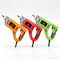 WISDOM Vibrationswerkzeug 1300W Handgehaltener Betonvibrator Motor 220V Betonvibrationsstab Elektrischer Vibrator für Beton