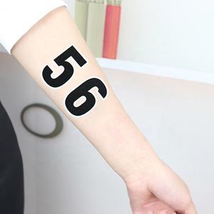 Pegatinas de tatuaje <span class=keywords><strong>temporal</strong></span> respetuosas con el medio ambiente seguras de alta calidad personalizadas - Product Image 2