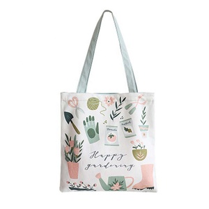 China Factory Customized Full Version Reusable Grocery Printed Cotton Promotional Tote Bag for Shopping