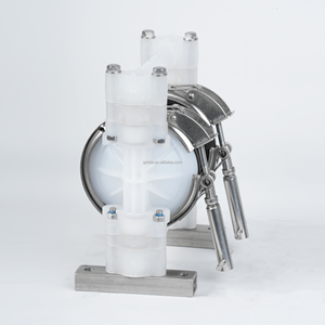 Bomba de Diafragma Neumática de 3/8 Pulgadas de Alta Calidad y Más Vendida, Doble Refuerzo, Recíproca, OEM Personalizable para Aguas Residuales - Product Image 5