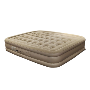 Colchón de cama de aire inflable de doble tamaño portátil de diseño moderno, bomba integrada de PVC para Camping, Hotel, dormitorio, parque al aire libre - Product Image 4