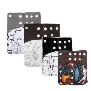 Stoff windeln Baby Stoff windel zum Verkauf Baby Stoff windel Wieder verwendbarer Doppel zwickel - Product Image 1