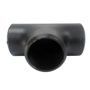 High Quality Carbon Steel Pipe Fitting Large Diameter Butt Welded Tee