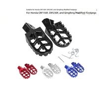 Pijakan Kaki Ringan dari Aluminium CNC untuk Sepeda Motor CRF150F CRF230F (Desain Tujuh Lubang) Lihat Halaman Detail