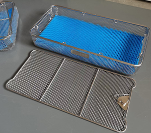 Meyve sepetlerinin günlük masaüstü depolanması için yüksek kaliteli özel 304/316 paslanmaz çelik tel Mesh depolama sepeti - Product Image 3