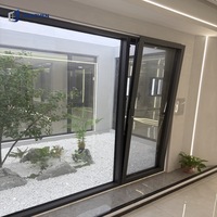 Ventana Corredera de Aluminio con Rotura de Puente Térmico, Doble Acristalamiento Low-E, Insonorizada, Impermeable, Diseño Artesanal, Calificada por Energy Star