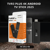 2025 Mortal TVR3+ Android14.0 Quad Core RK3518 HDTV Smart Mini TV Stick 8K Streaming Box WiFi6