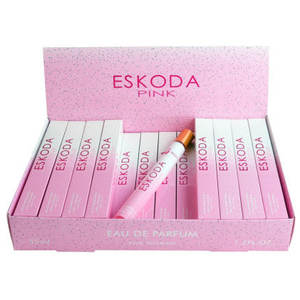 ESKODA Perfume Rosa de 35 ml, Set de Regalo para Mujer, Aceite de Uso Diario en Botella Rosa, Origen China, Modelo Olu909-43 - Product Image 1
