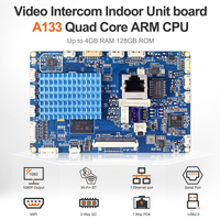 Carte de développement Android Liontron 4GB + 128GB DDR équipé Wi-Fi pour interface Poe contrôle d'accès interphone intérieur