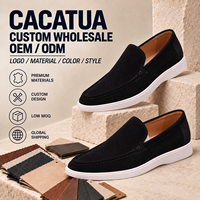 CACATUA Sneakers à enfiler de luxe personnalisables avec logo, de haute qualité, pour hommes, toutes saisons