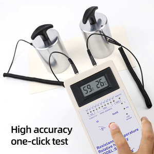 Testador de Resistência de Superfície Plástica STICKON ST030B para Equipamentos Eletrônicos com <span class=keywords><strong>Motor</strong></span> DC, Teste Antiestático, Entrada 10V-100V - Product Image 4