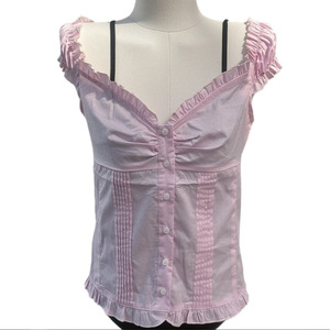 <span class=keywords><strong>Camicia</strong></span> <span class=keywords><strong>a</strong></span> maniche corte da <span class=keywords><strong>donna</strong></span> con scollo <span class=keywords><strong>a</strong></span> V in stile americano <span class=keywords><strong>a</strong></span> <span class=keywords><strong>quadri</strong></span> primaverile - Product Image 4