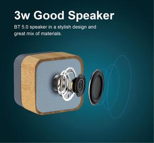 Altavoces de Subwoofer de Madera para Coche y Estudio, Bafles Inalámbricos Portátiles con Bluetooth para Actividades al Aire Libre Operados por USB - Product Image 6