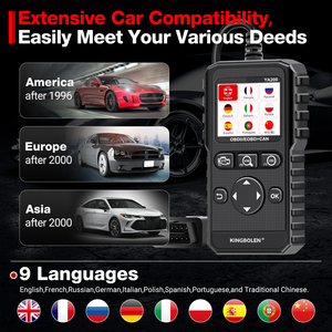 เครื่องสแกนตรวจสอบไฟเตือนเครื่องยนต์ OBD 2 รุ่นใหม่ล่าสุดปี 2026 สำหรับเครื่องมือวินิจฉัยรถยนต์ ระดับมืออาชีพ ตรวจสอบเครื่องยนต์ได้ครบวงจร - Product Image 6