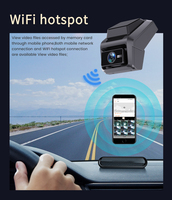 Caméra embarquée double objectif 4G LTE avec résolution 2K, suivi GPS, diffusion en direct WiFi à distance, vision nocturne et surveillance de stationnement 24h/24