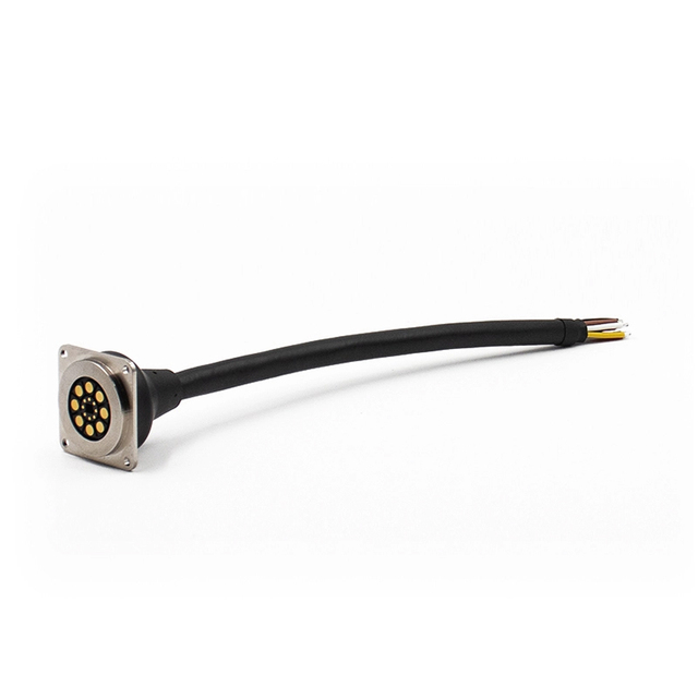 Custom 16Pin Pogo Pin Magnetic Cable 30A High Current Waterproof Magnetic Charging Cable for Industrial Devices