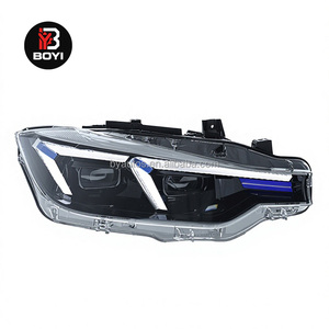 Faros Delanteros F30 para <span class=keywords><strong>BMW</strong></span> Serie 3 F35 2013-2018, Actualización LED con Luz Diurna, Faro Delantero para Parachoques, Conexión Directa - Product Image 3
