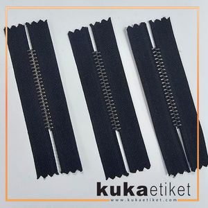 Metal Embroidered Zippers High Tenacity Durable Modern Customized Size & Color - Product Image 4