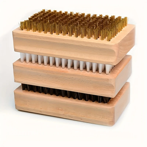 Trượt tuyết/Snowboard sáp bàn chải Kit Tiền Thưởng kim loại scraper cạnh tập tin đồng/nylon/ngựa Bàn chải tóc để đánh bóng DIY lớp OEM - Product Image 2