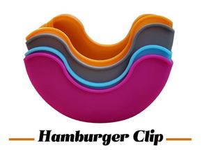 Hamburger Holders Reusable Washable Retractable Hamburger Clip Silicone Rack Holder Burger Box - Product Image 3