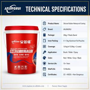 Revêtement imperméable en caoutchouc auto-nivelant à application directe pour la réparation des toitures en <span class=keywords><strong>bitume</strong></span> vieillies, haute élasticité 200 ° Résistant aux températures C - Product Image 3