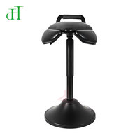 Chaise d'assise active à base oscillante pour correction de posture, idéale pour le travail sur ordinateur et le bureau