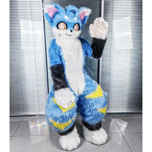Disfraces <span class=keywords><strong>de</strong></span> Fursuit Profesionales Personalizables <span class=keywords><strong>de</strong></span> Súper Calidad, Traje <span class=keywords><strong>de</strong></span> Mascota <span class=keywords><strong>de</strong></span> Gato <span class=keywords><strong>de</strong></span> Peluche Digitigrado para Adultos, Traje <span class=keywords><strong>de</strong></span> Anime Peludo Estilo Japonés - Product Image 6