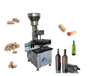 Máquina de corte de tapa en T automática para vino tinto