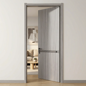 Puerta Resistente a la Humedad, Puerta <span class=keywords><strong>de</strong></span> Madera <span class=keywords><strong>de</strong></span> Teca Sólida con Ventilación, Diseño Clásico <span class=keywords><strong>de</strong></span> Puertas <span class=keywords><strong>de</strong></span> Madera para Remodelación <span class=keywords><strong>de</strong></span> Baños y Aseos en el Hogar en Indonesia - Product Image 1