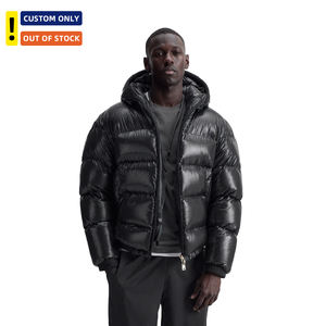 سترة شتوية كاجوال أوروبية أمريكية بغطاء للرأس للرجال، معطف مقاوم للبرد، منتج شائع في التجارة عبر الحدود على أمازون - Product Image 1