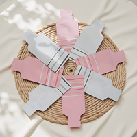 Échantillon de présentation d'emballage en sachet thermoformé, imprimé en gravure, étanche, de taille personnalisée, pour shampoing, crème, lotion