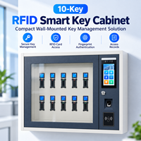 Casier intelligent RFID commercial pour la gestion des propriétés, la sécurité des hôtels et des bureaux avec système de reconnaissance d'empreintes digitales et de mot de passe