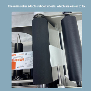 SH-50 Electric Semi-Automatic Labeling Machine for <b>Small</b> Glass Vial <b>Bottles</b> Manual Desktop Sticker Metal Packaging Motor Core - Product Image 4