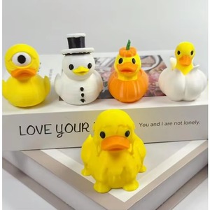 Figura de Pato Impresa en 3D, Modelo 1, Juguete Decorativo Creativo de Navidad, Unisex, para Todas las Edades, Gran Venta 2026 - Product Image 3