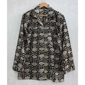 Conjunto de Pijama de Algodón Estampado para Mujer, Ropa de Dormir Suave, Ligera y Transpirable, Ajuste Cómodo, Ropa Casual para Estar en Casa - Product Image 2