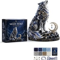Kit DIY de perles 3D étoiles, lune et animaux, figurine en cristal faite à la main, cadeau artisanal relaxant anti-stress pour femmes et adolescentes