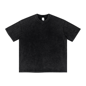 Camiseta blanca personalizada de algodón puro pesado GSM para hombre, camisetas lisas con estampado/bordado personalizado - Product Image 1