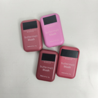 Palette de fard à joues en poudre végétalienne personnalisée et en gros pour marque propre, blush crème à une seule face
