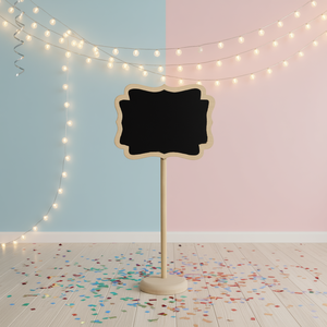 Tableau en Bois 18x8x6cm Support Décoratif pour Fêtes - Product Image 3